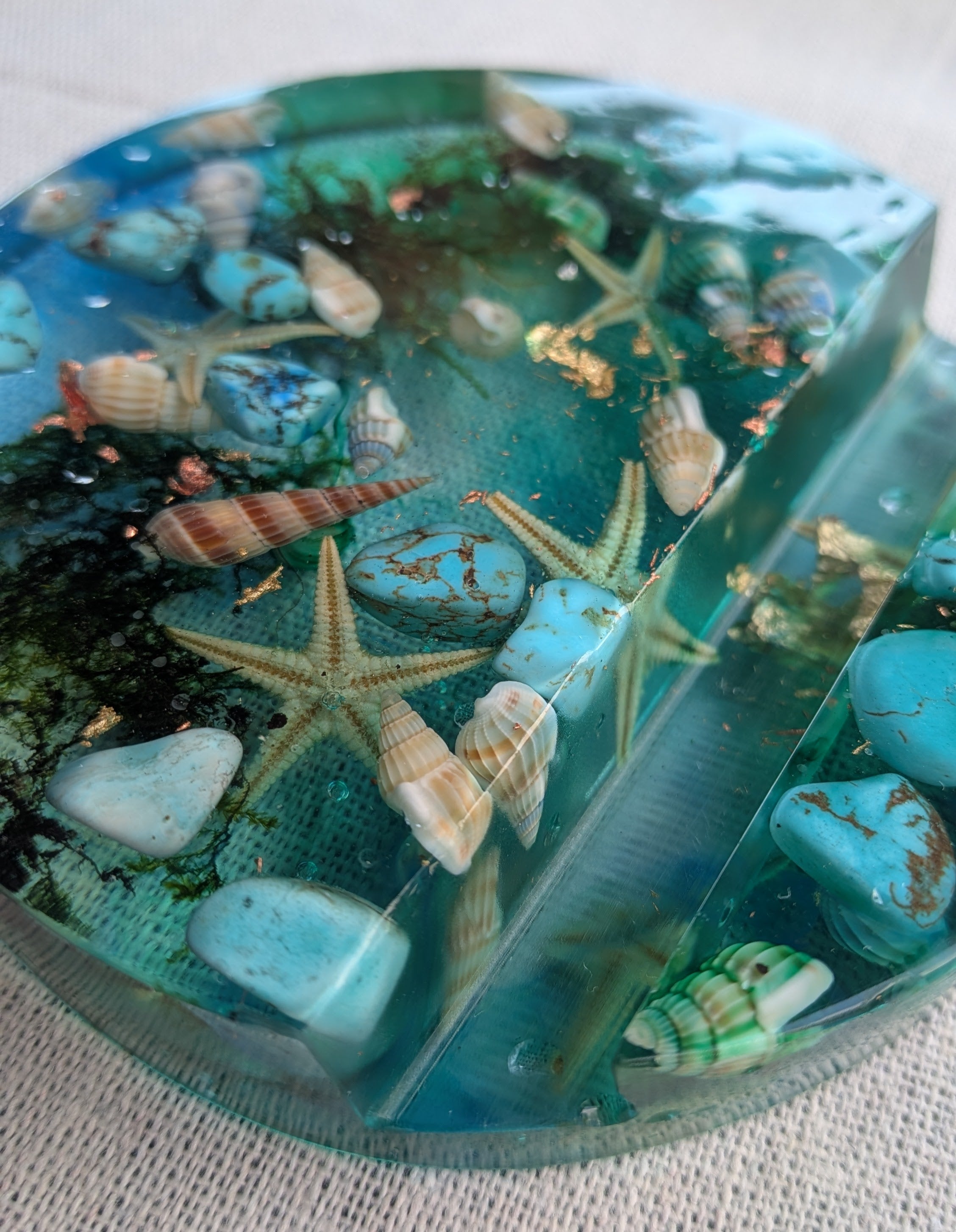 Ocean Resin Phone Stand