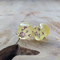 skeleton leaf plugs

flower plugs

yellow plugs

botanical jewelry

pressed flower plugs

nature plugs

handmade gauges

plant tunnels

organic plugs

unique ear tunnels