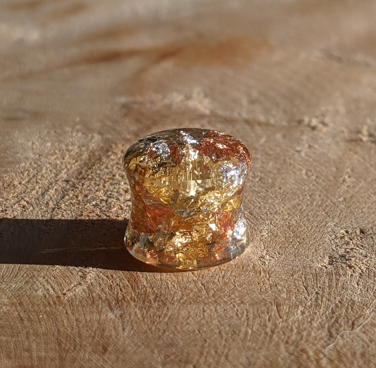Unique resin plugs for stretched ears and body jewelry lovers EL-Creations
