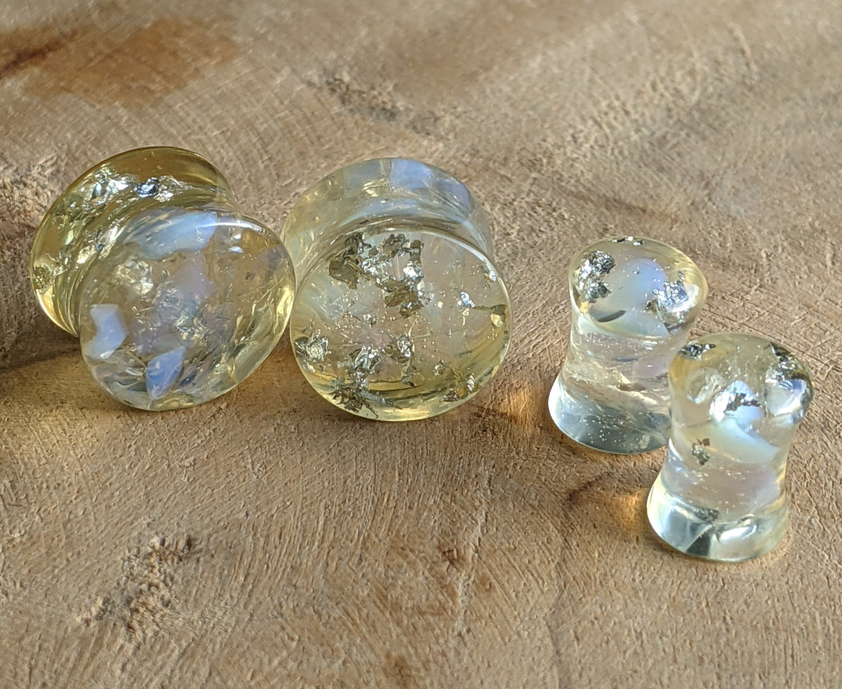 Nature inspired moonstone body jewelry EL-Creations