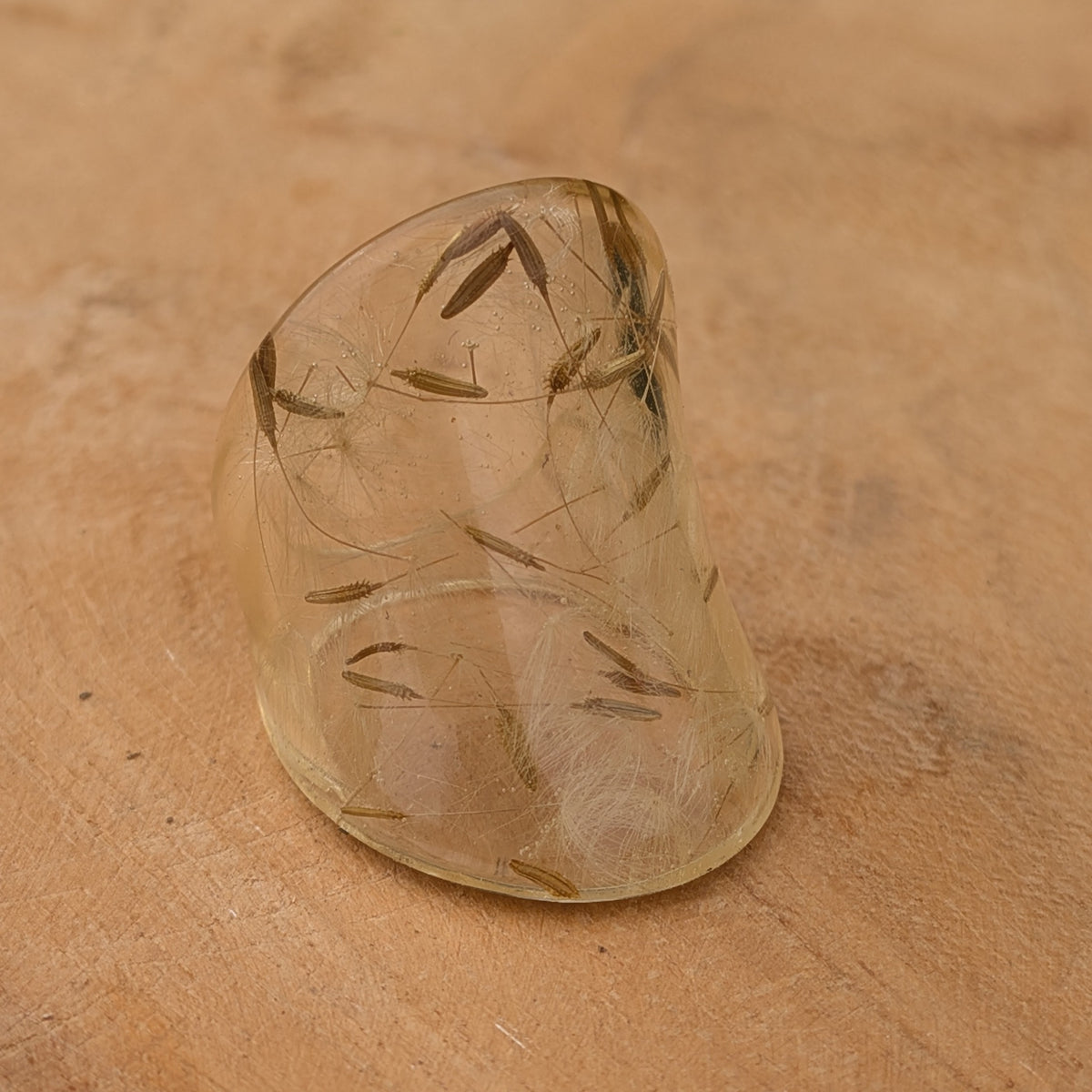 Handmade dandelion seed botanical ring – EL-Creations